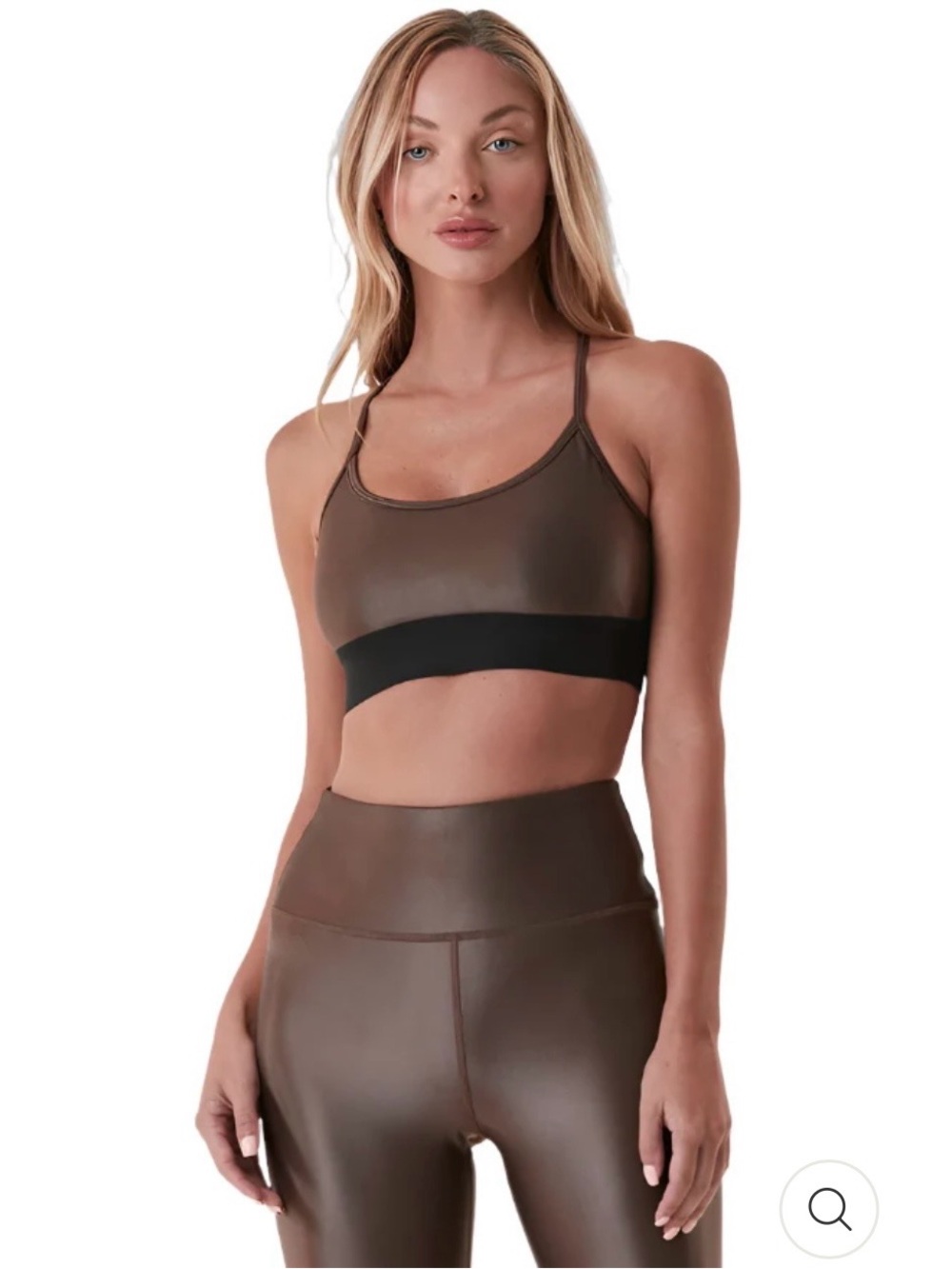 Women's Noli Liquid Sport Sports Bra Cafe size Large